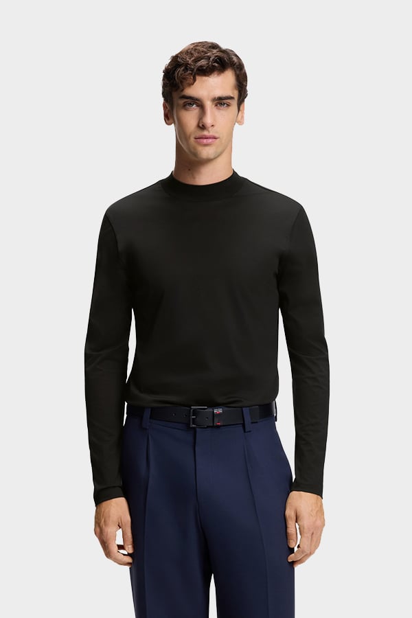 ΜΠΛΟΥΖΑ HUGO - 001 ΜΑΥΡΟ